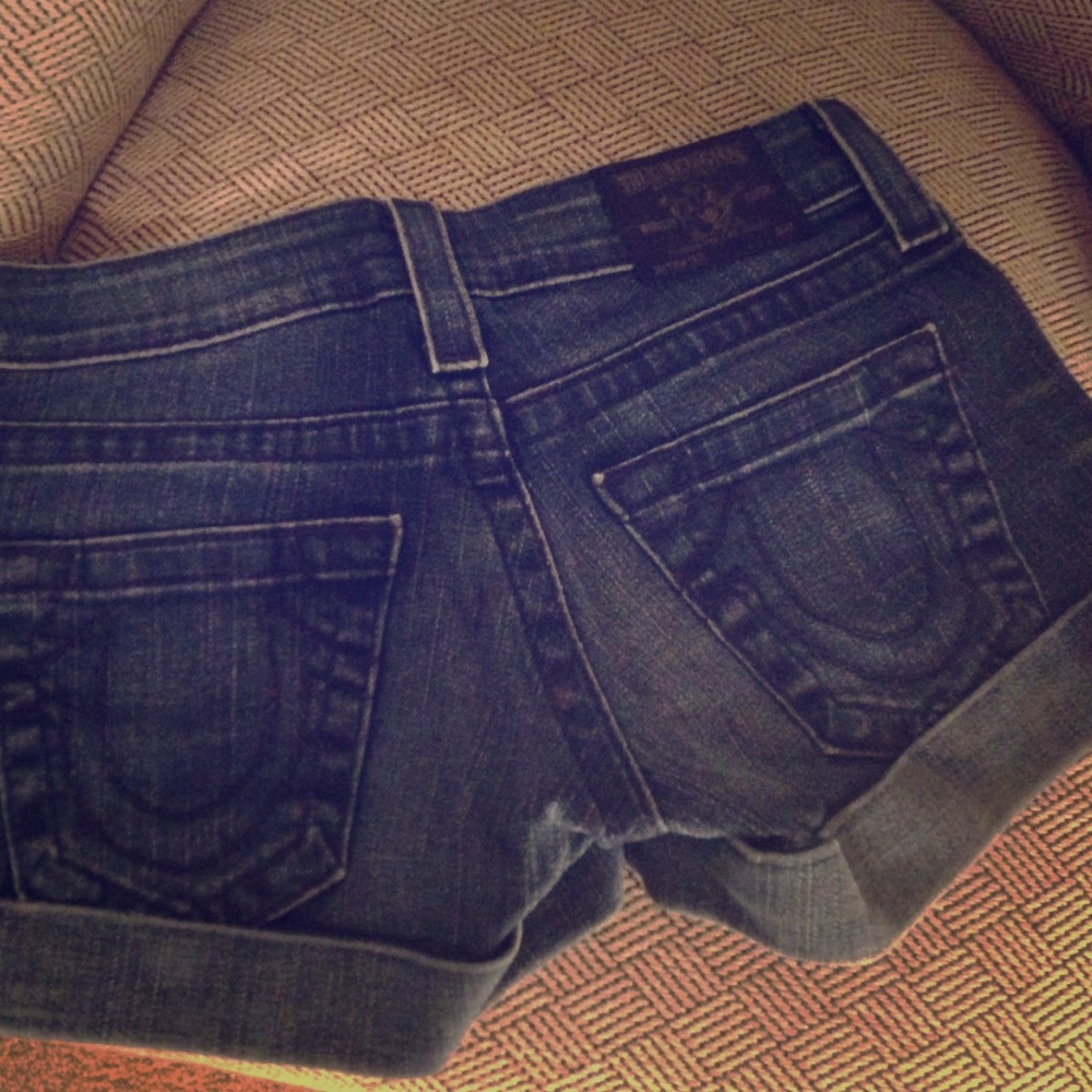 True Religion Jean Shorts